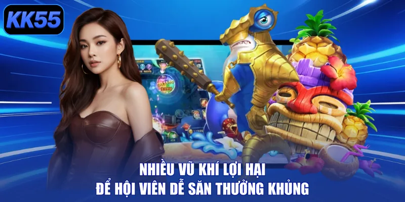 Bắn Cá KK55 - Khám Phá Thủy Cung, Săn Xu Thưởng Khủng - GIKUSA